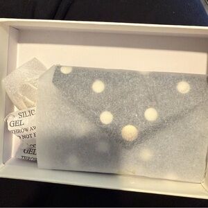 NEW Ganni keychain cardholder polka dot